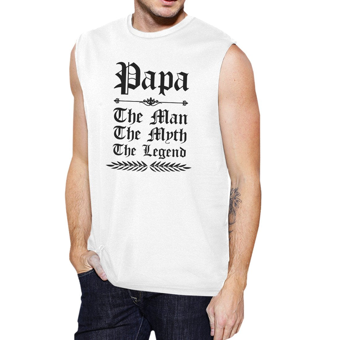Vintage Gothic Papa Mens Popular Workout Gym - Cart2u.ro