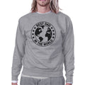 World Best Dad Unisex Grey Cute Sweatshirt Perfect - Cart2u.ro