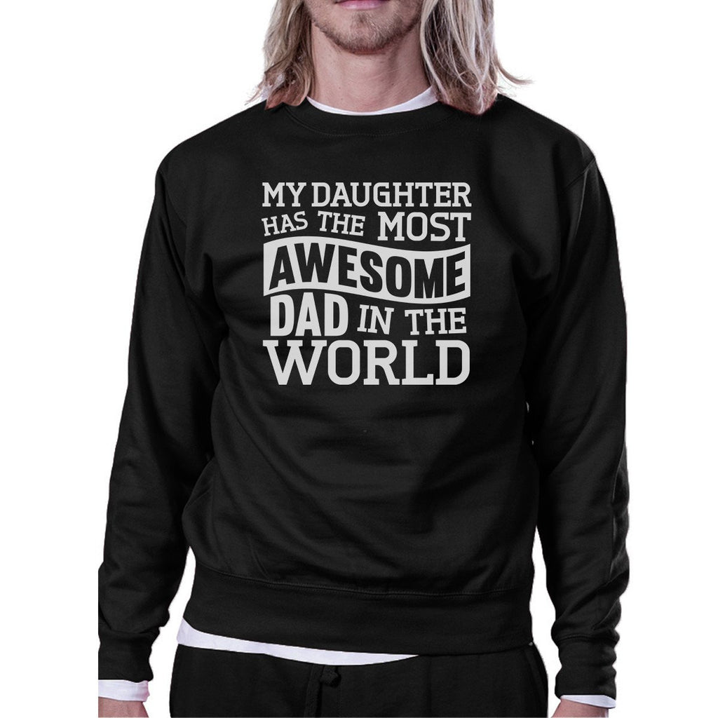 The Most Awesome Dad Mens Crewneck Sweatshirt - Cart2u.ro