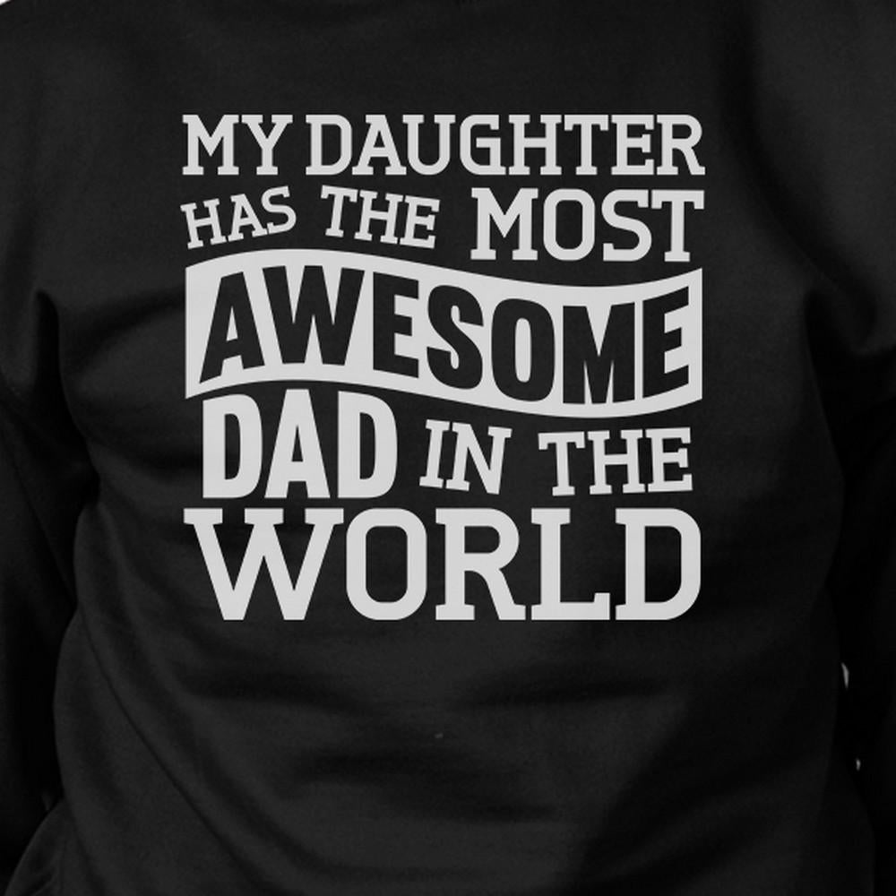 The Most Awesome Dad Mens Crewneck Sweatshirt - Cart2u.ro