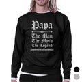 Vintage Gothic Papa Mens/Unisex Fleece Sweatshirt - Cart2u.ro