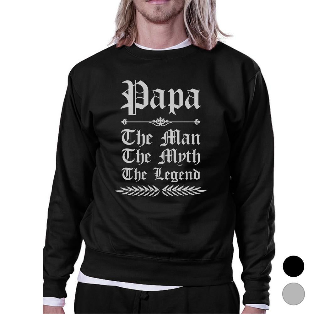 Vintage Gothic Papa Mens/Unisex Fleece Sweatshirt - Cart2u.ro
