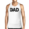 Dad Fish Mens White Graphic Tanks Unique Dad Gifts - Cart2u.ro