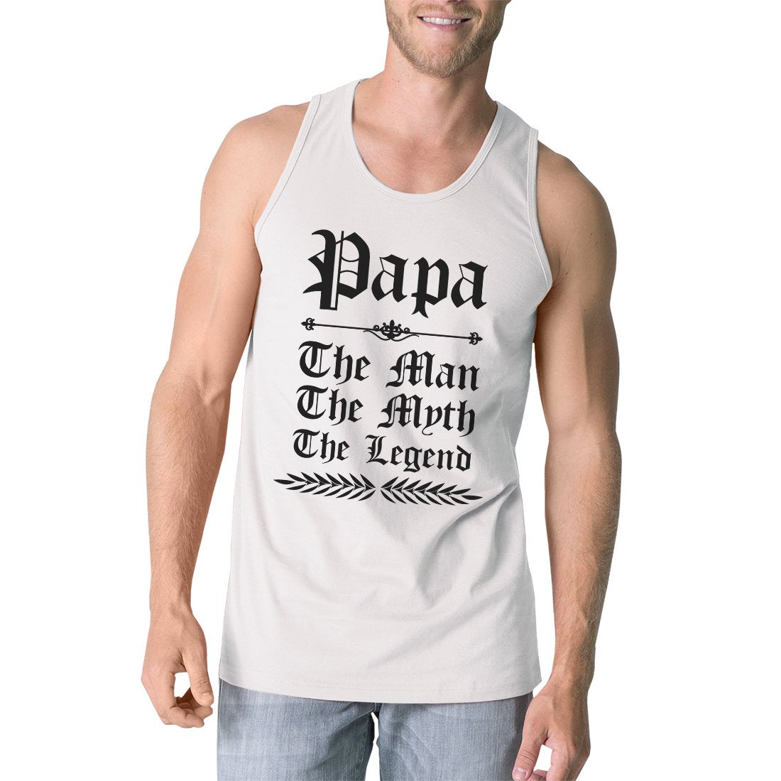 Vintage Gothic Papa Mens Lovely Gym Fathers Day - Cart2u.ro