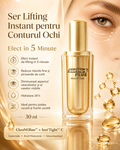 Ser Lifting Instant pentru Conturul Ochi, 30 ml – Efect în 5 Minute CRABLAND