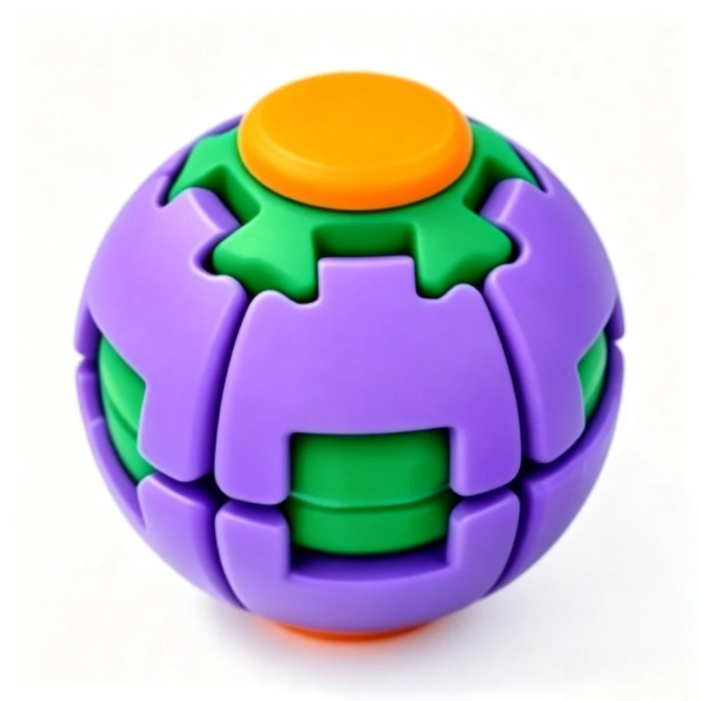 Transforming Fidget Spinner Ball Press To Spin Stress Relief Toy Deformation Sensory Finger Spinner For Kids Adults Relief Gift cart2u.ro