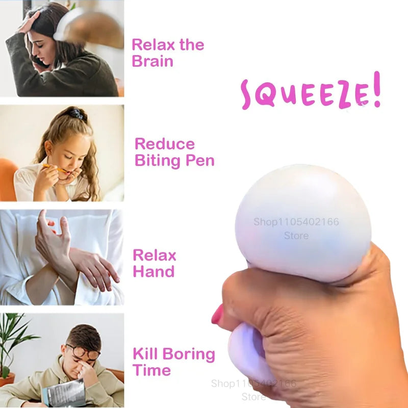 Schylling NeeDoh Cloud Pleaser Squishy Cube Slow Rising Squeeze Toy Anti-Anxiety Stress Relief Fidget For ADHD Focus