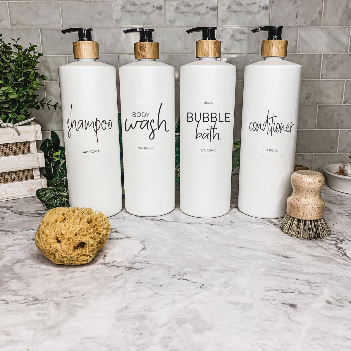 32oz Plastic White Dispensers - Cart2u.ro
