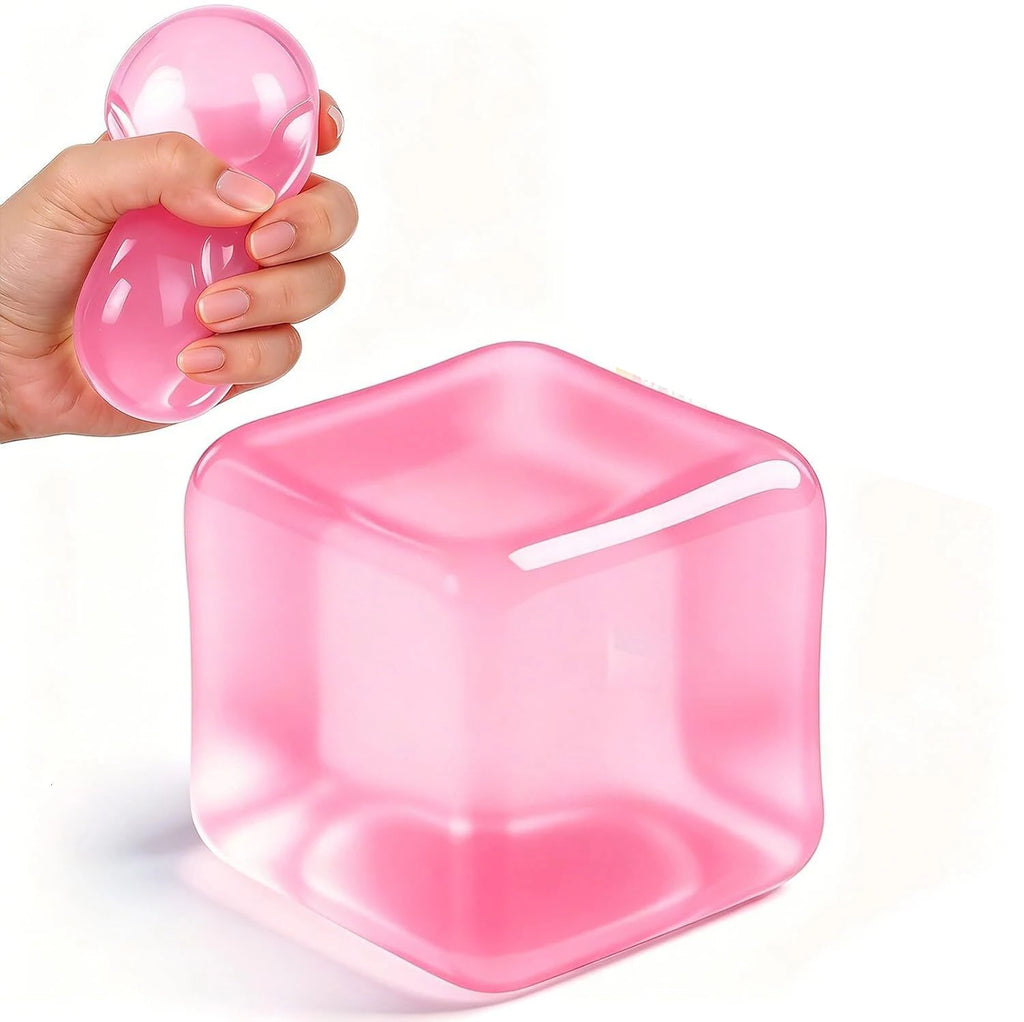 Vaseline Cracking Wax Ball Fidget Toy Handmade Cantaloupe Chocolate Squeeze Ball ASMR Sensory Stress Relief Decompression Gift