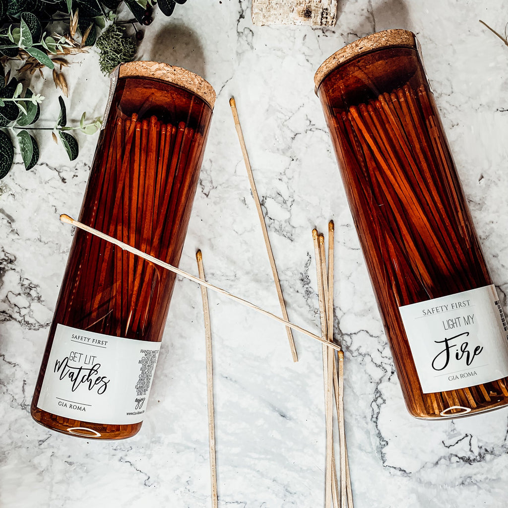 9" Apothecary Matches - Cart2u.ro