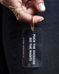 F the Shoulds. Do the Wants - key chain - Cart2u.ro