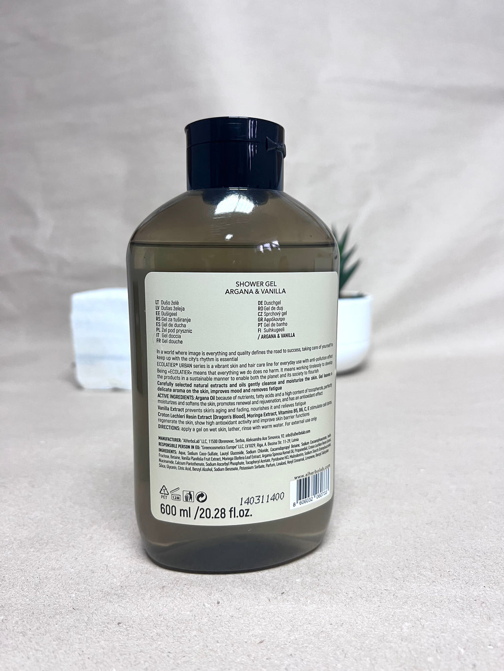 Gel De Duș Cu Argan Și Vanilie Sofiaman.ro