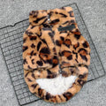 Haină pentru câini, imprimeu leopard Petora