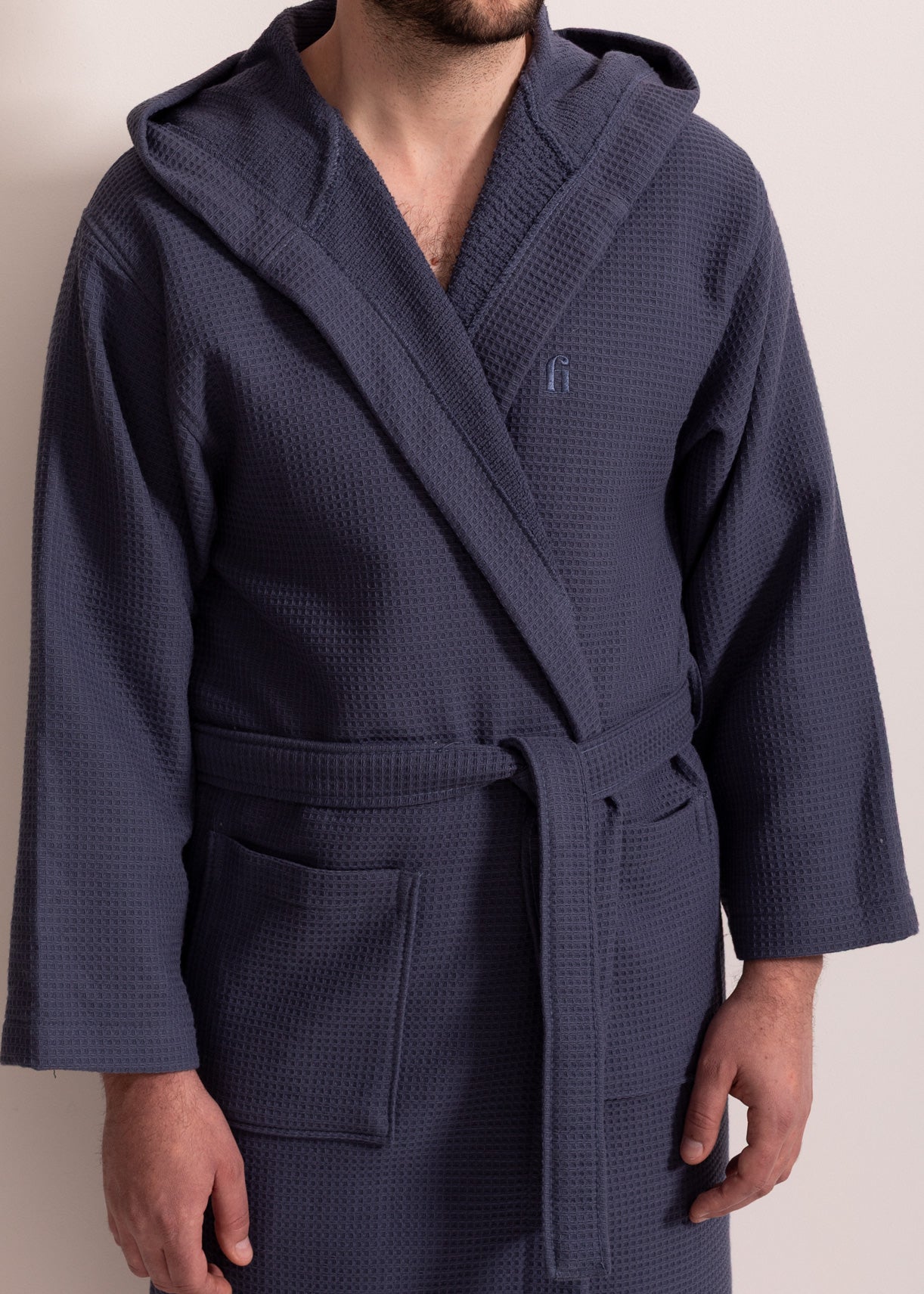 Halat De Baie Unisex Bumbac Hamari Sofiaman.ro
