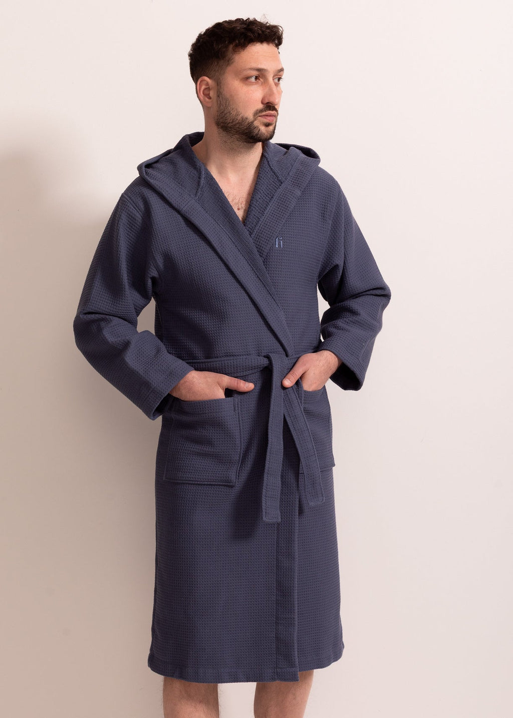 Halat De Baie Unisex Bumbac Hamari Sofiaman.ro