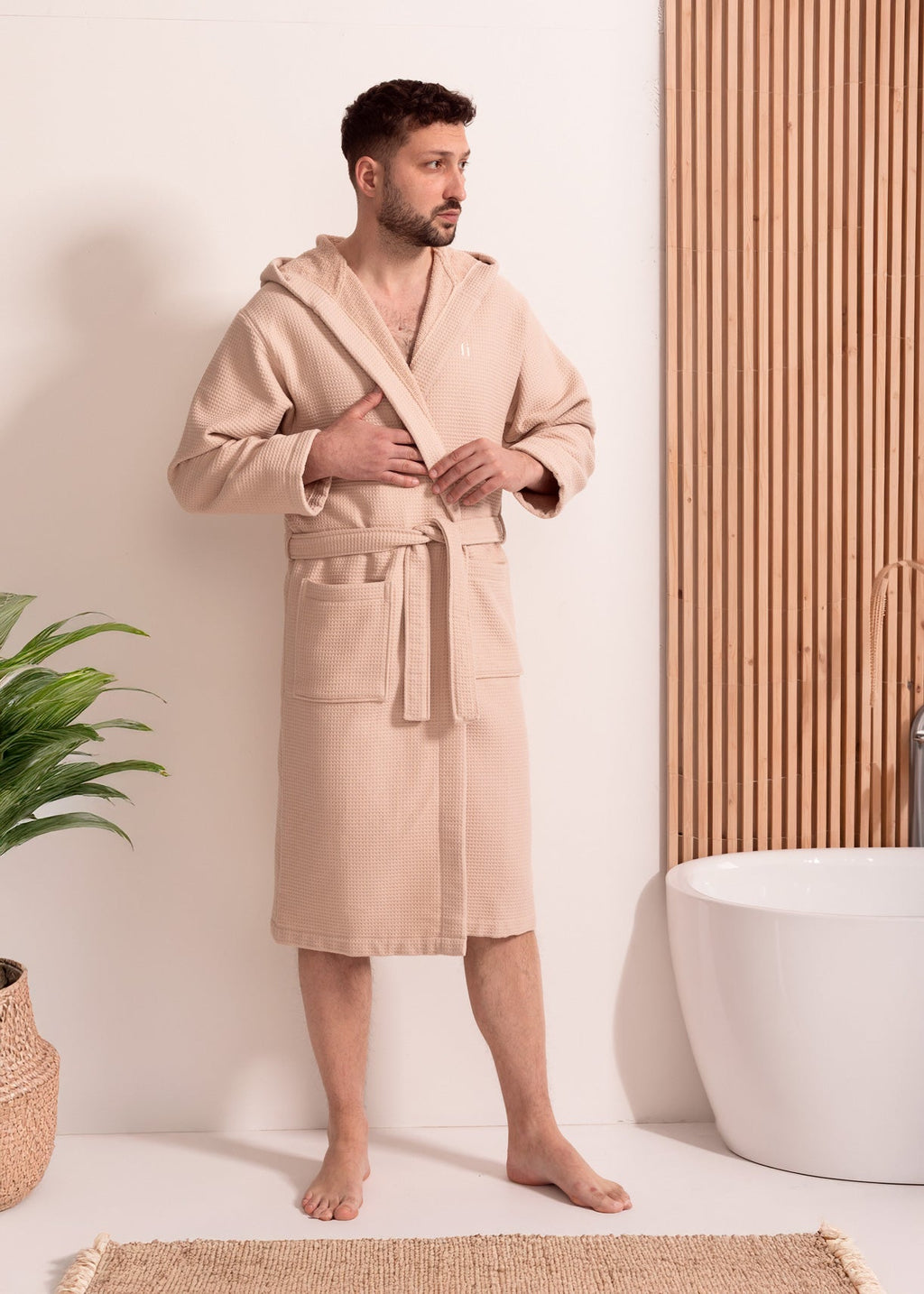 Halat De Baie Unisex Bumbac Hamari Sofiaman.ro