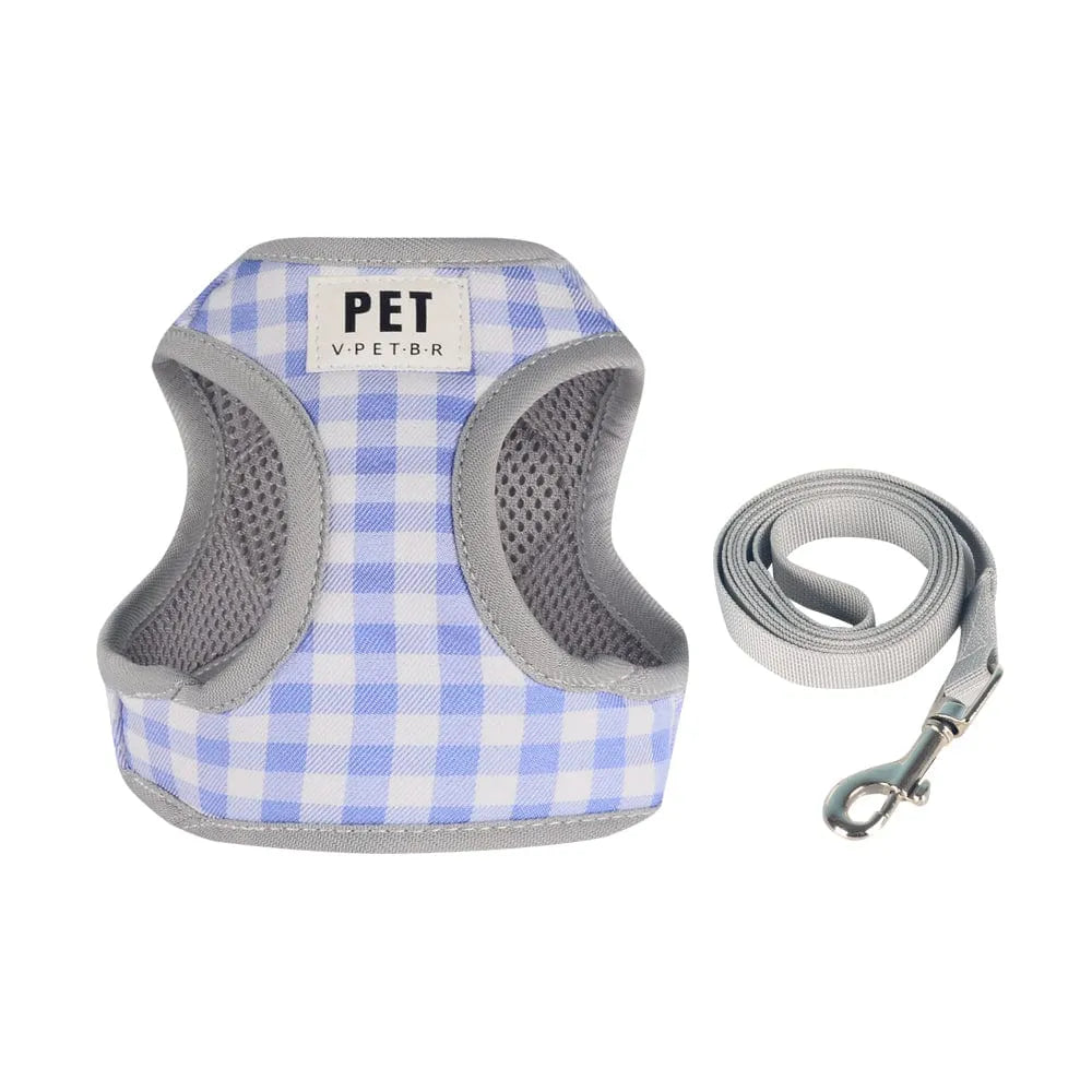 Ham Easy-On, ajustabil, cu lesă, pentru câini, albastru Petora