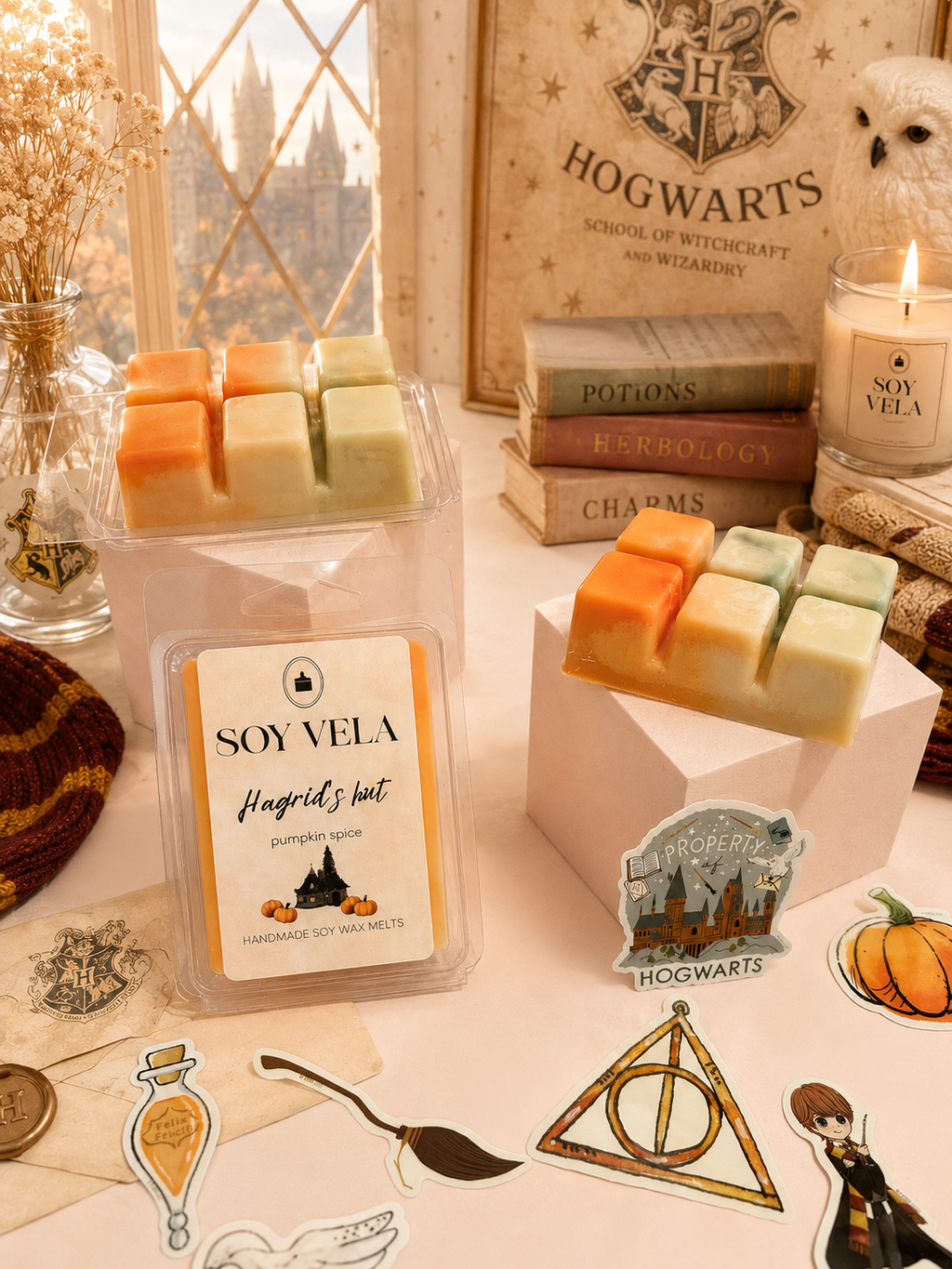 Ceară parfumată Hagrid's hut SOY VELA