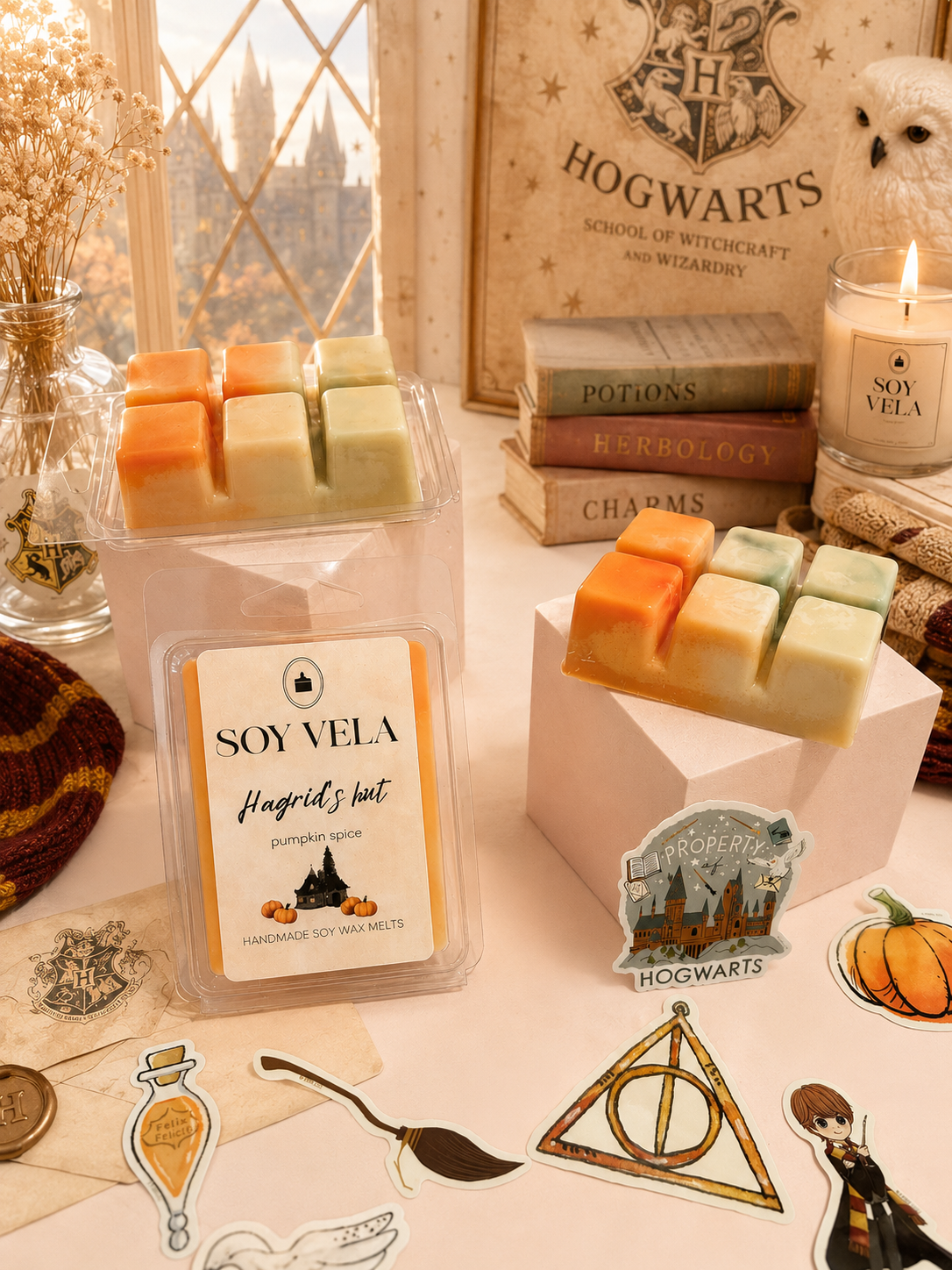 Ceară parfumată Hagrid's hut SOY VELA