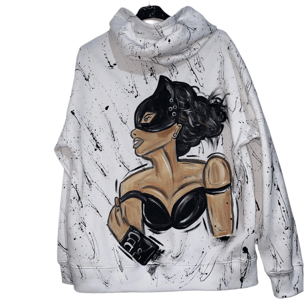 Hoodie Feminin Artistic - Handpainted Premium Allabout_painting