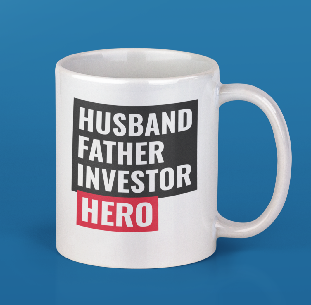 Husband, Father, Investor, Hero Mug - Cart2u.ro