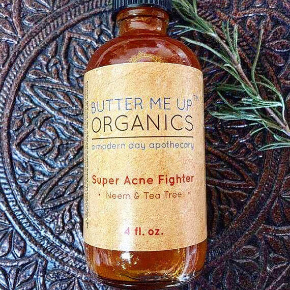 Super Acne Fighter / Organic Acne Treatment / Acne - Cart2u.ro