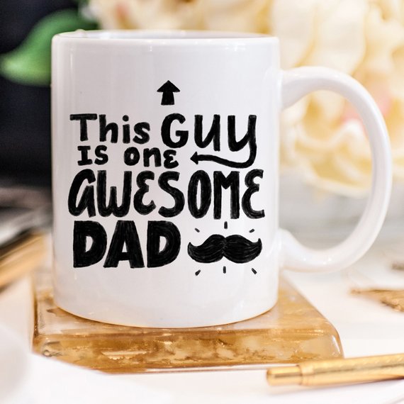 11oz Coffee Mug - This Guy Is One Awesome Dad - - Cart2u.ro