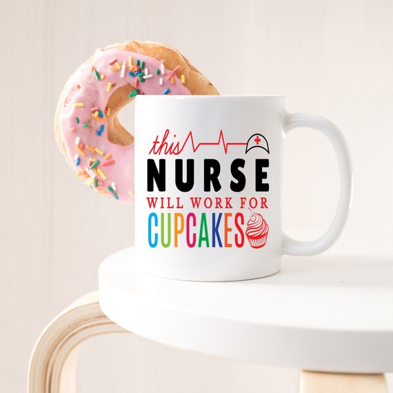 Funny Nurse Mug - This Nurse Will Work For - Cart2u.ro