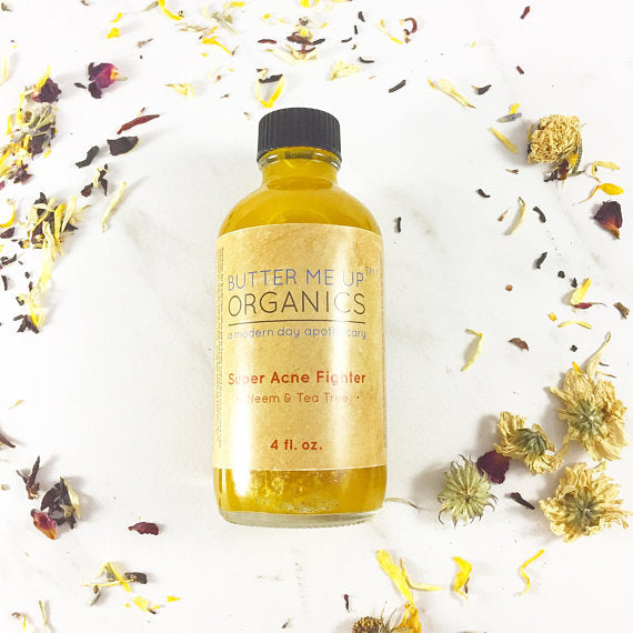 Super Acne Fighter / Organic Acne Treatment / Acne - Cart2u.ro