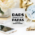Papa Mug, Dads Know A Lot Papas Know Everything, - Cart2u.ro