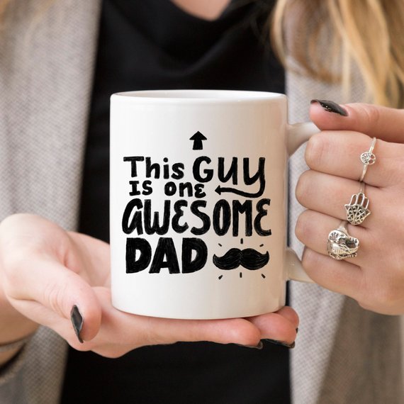 11oz Coffee Mug - This Guy Is One Awesome Dad - - Cart2u.ro