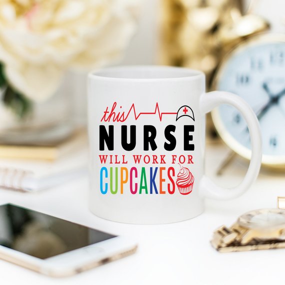 Funny Nurse Mug - This Nurse Will Work For - Cart2u.ro