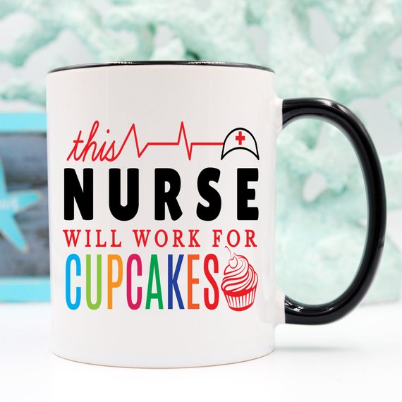 Funny Nurse Mug - This Nurse Will Work For - Cart2u.ro
