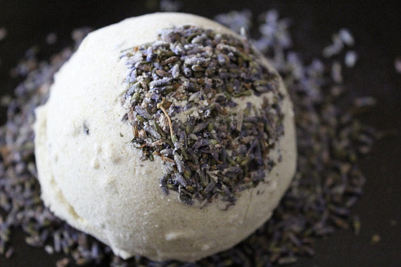 Organic Bath Bomb Calm Bomb- TWO SIZES lavender - Cart2u.ro