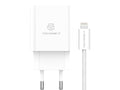Techancy Încărcător USB-A+USB-C+USB-C TA2822, 45W PD, cu Cablu USB-C