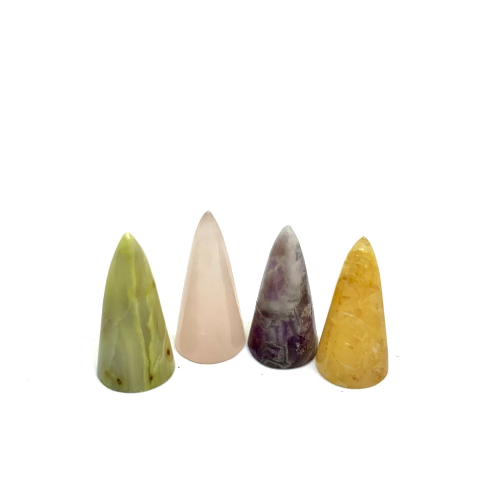 Natural Gemstone Pendulum Set of 4 - Cart2u.ro