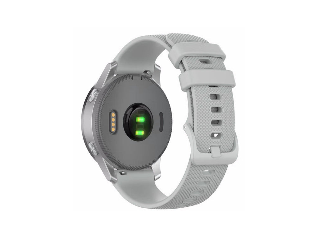 Techancy Brățară de ceas inteligentă gri KC2120 de 22 mm,
