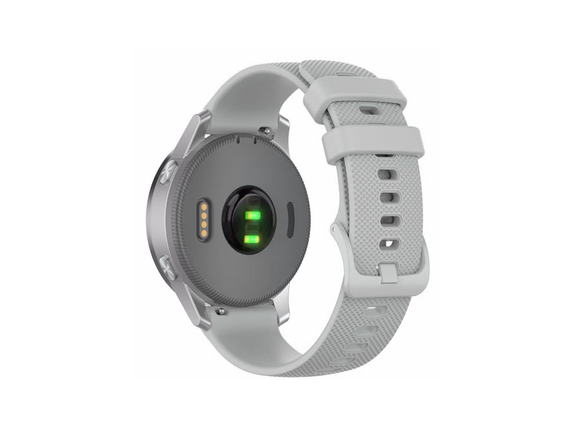 Techancy Brățară de ceas inteligentă gri KC2120 de 22 mm,