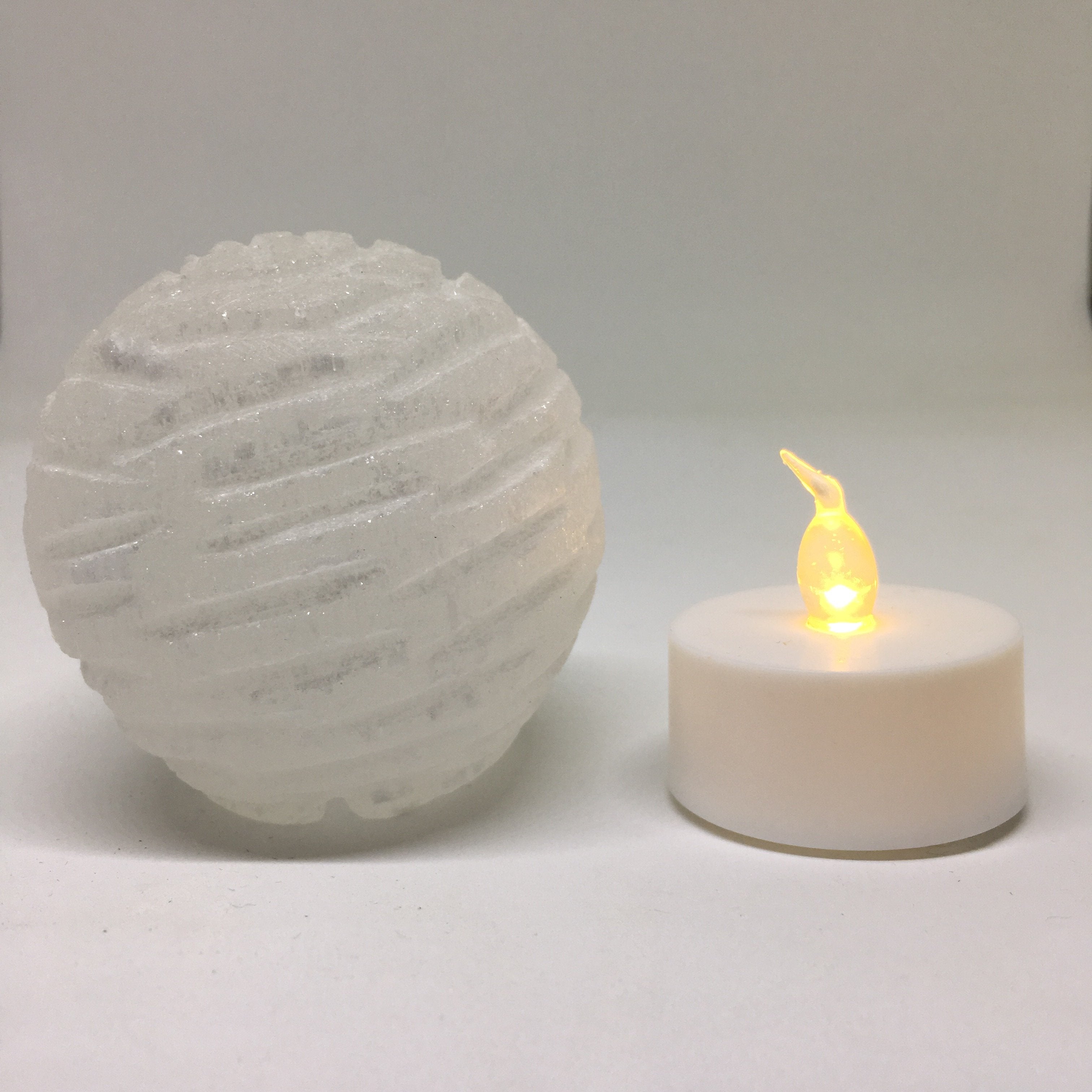 Selenite Bubble Lamp - Cart2u.ro