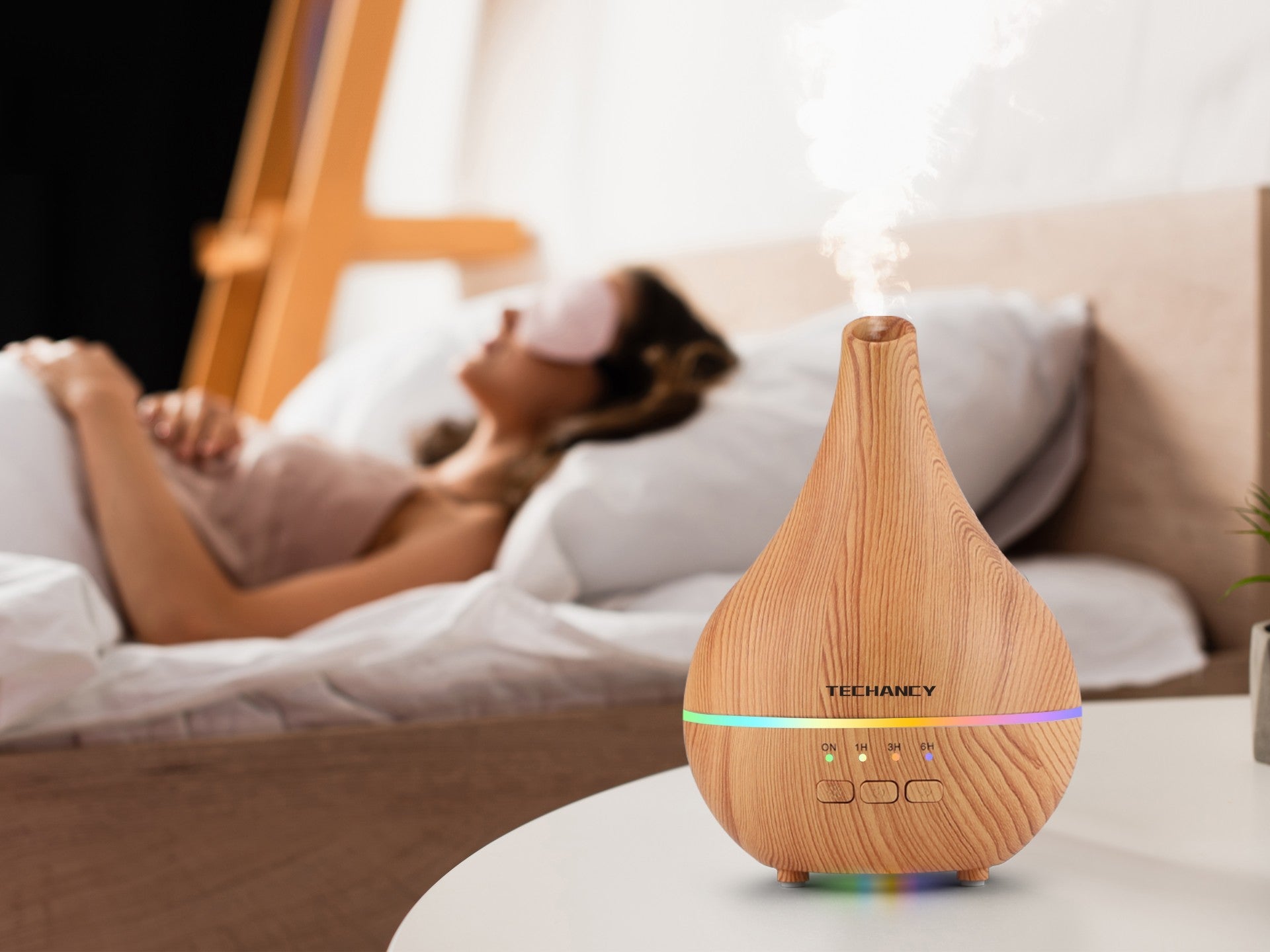 Difusor de aromaterapia Techancy, LD3914, com função humidificadora,