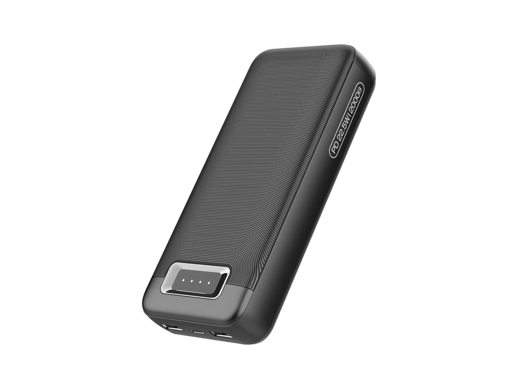 Baterie externă Techancy Power Bank 20000mAh TF2806 PD 22.5W cu USB-C și 2 USB,