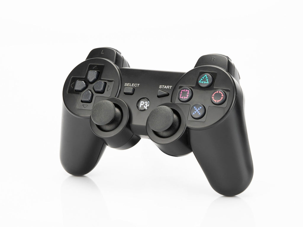 Controlador de jogos com fio USB Techancy para PS3 + PC, TX1705, com