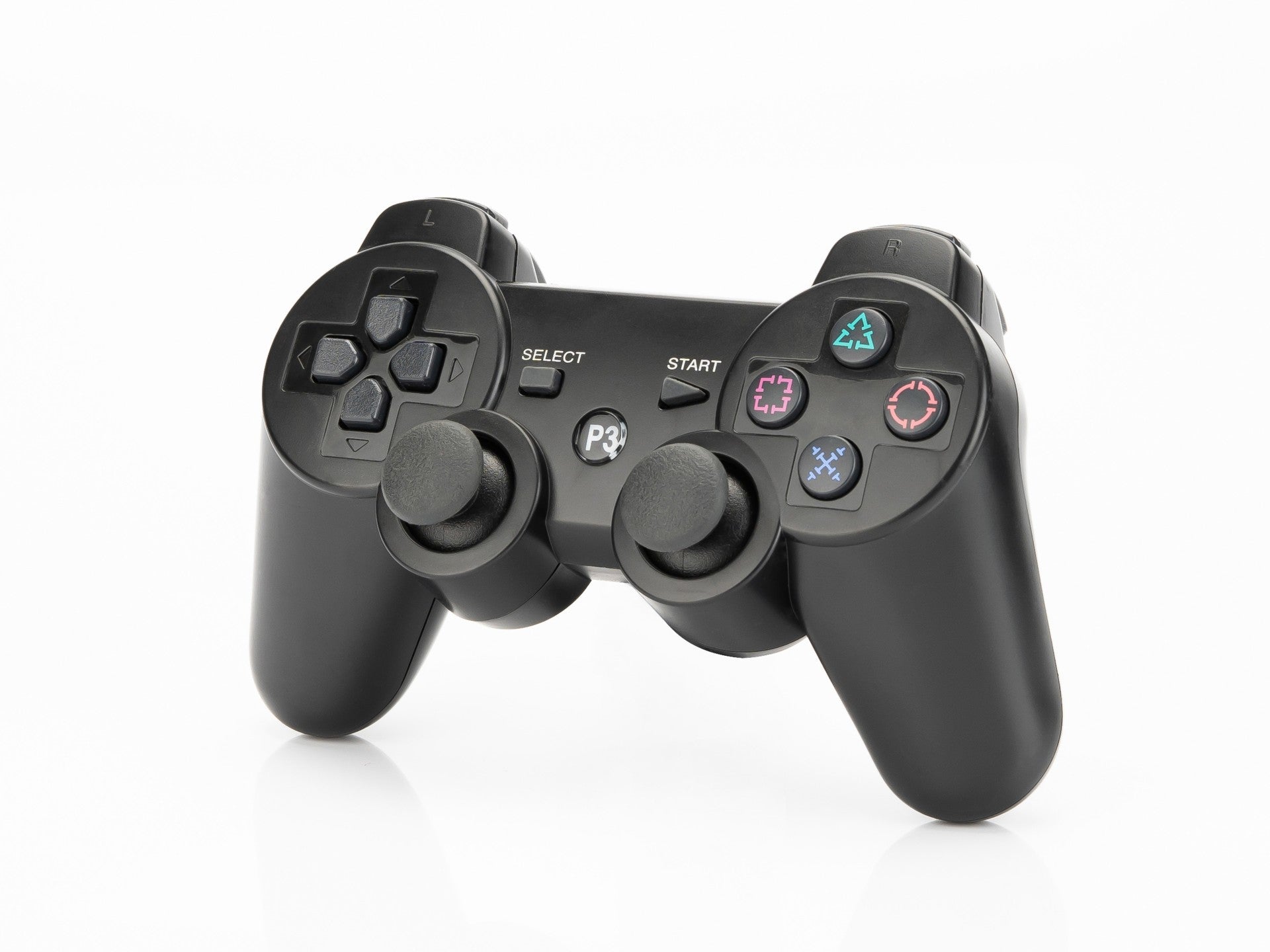 Controlador de jogos com fio USB Techancy para PS3 + PC, TX1705, com