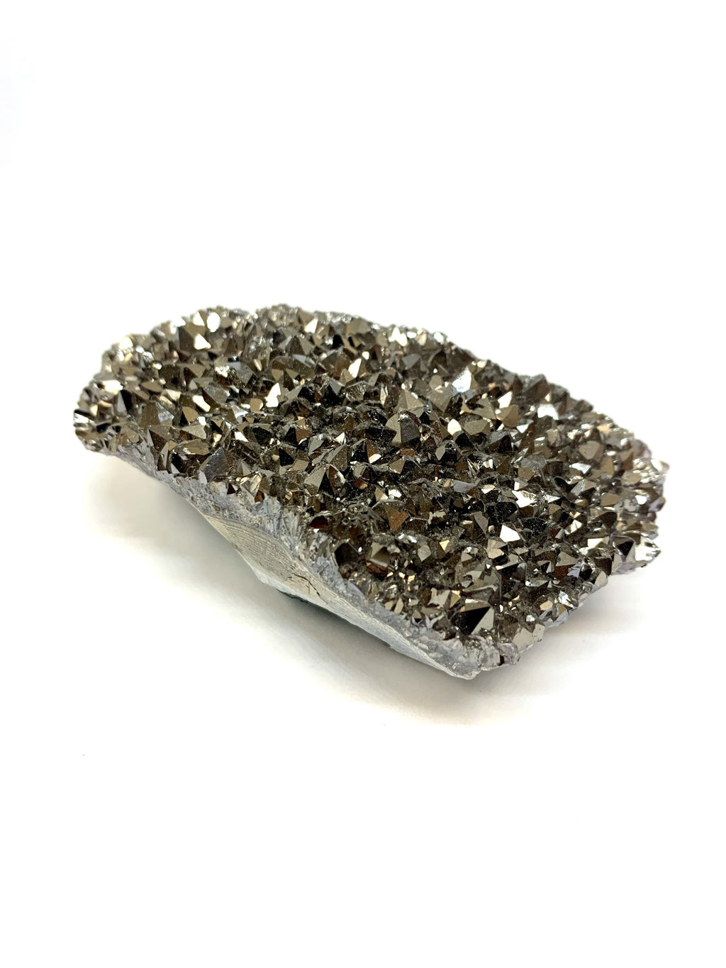 Silver Aura Amethyst Cluster - Cart2u.ro
