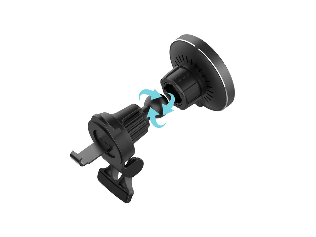Techancy Suporte Magnético com Carregador Sem Fios 15W TF2824 Preto,