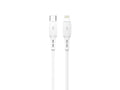 Techancy Cabo De Dados USB C to Lightning Branco TB1778, Carregamento