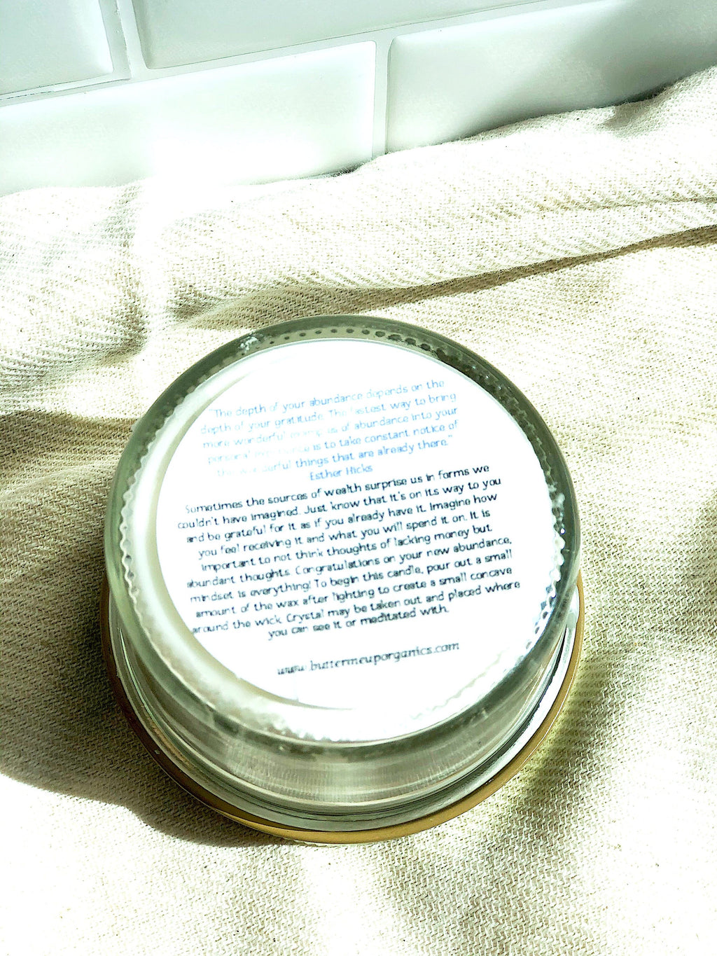 Abundance Candle / Ritual Candle / Intention Candle / Hand Poured - Cart2u.ro