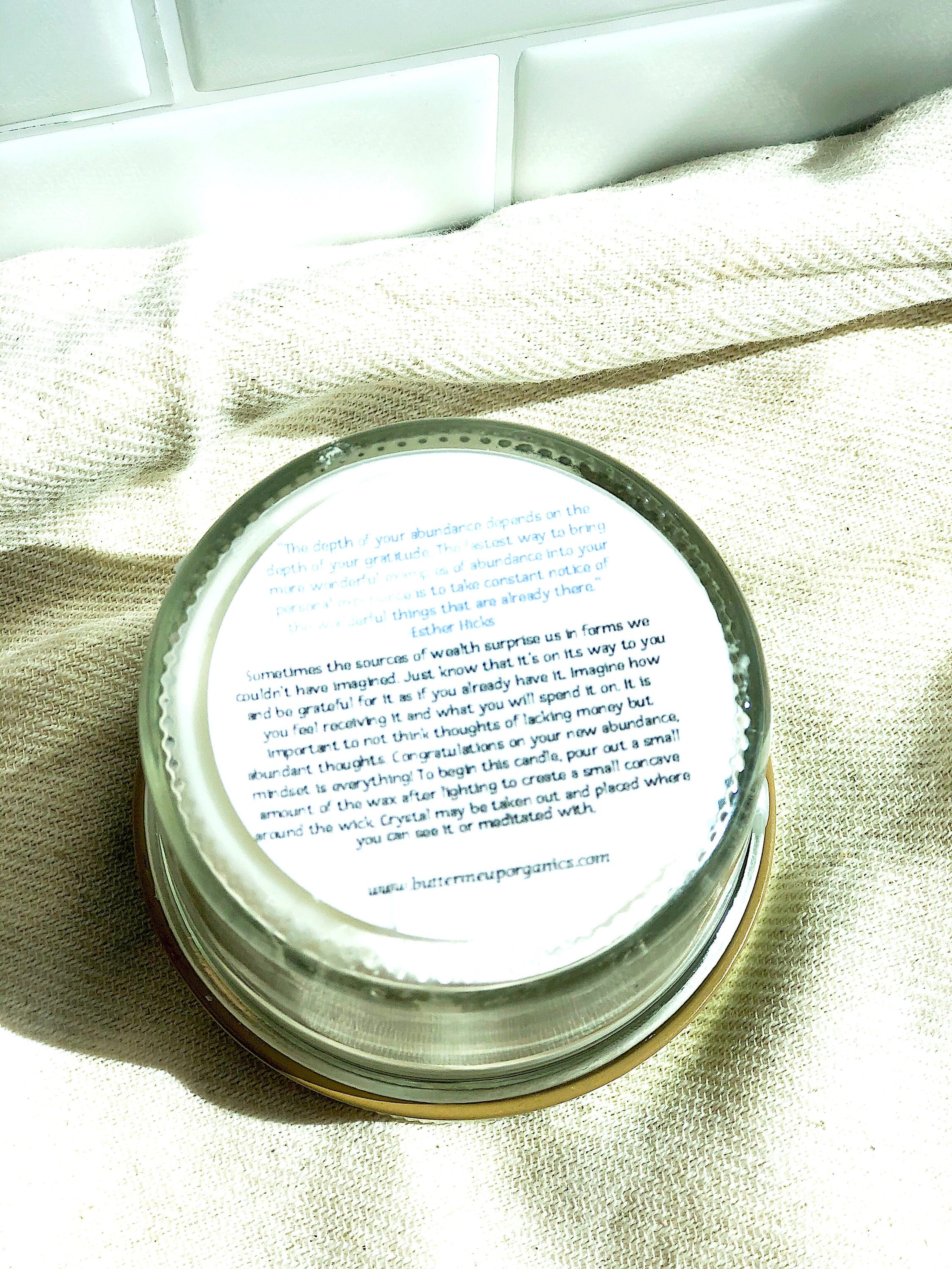 Abundance Candle / Ritual Candle / Intention Candle / Hand Poured - Cart2u.ro