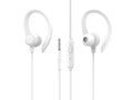 Techancy Auriculares stereo 3.5MM TD8058 cabo 1.2M com microfone
