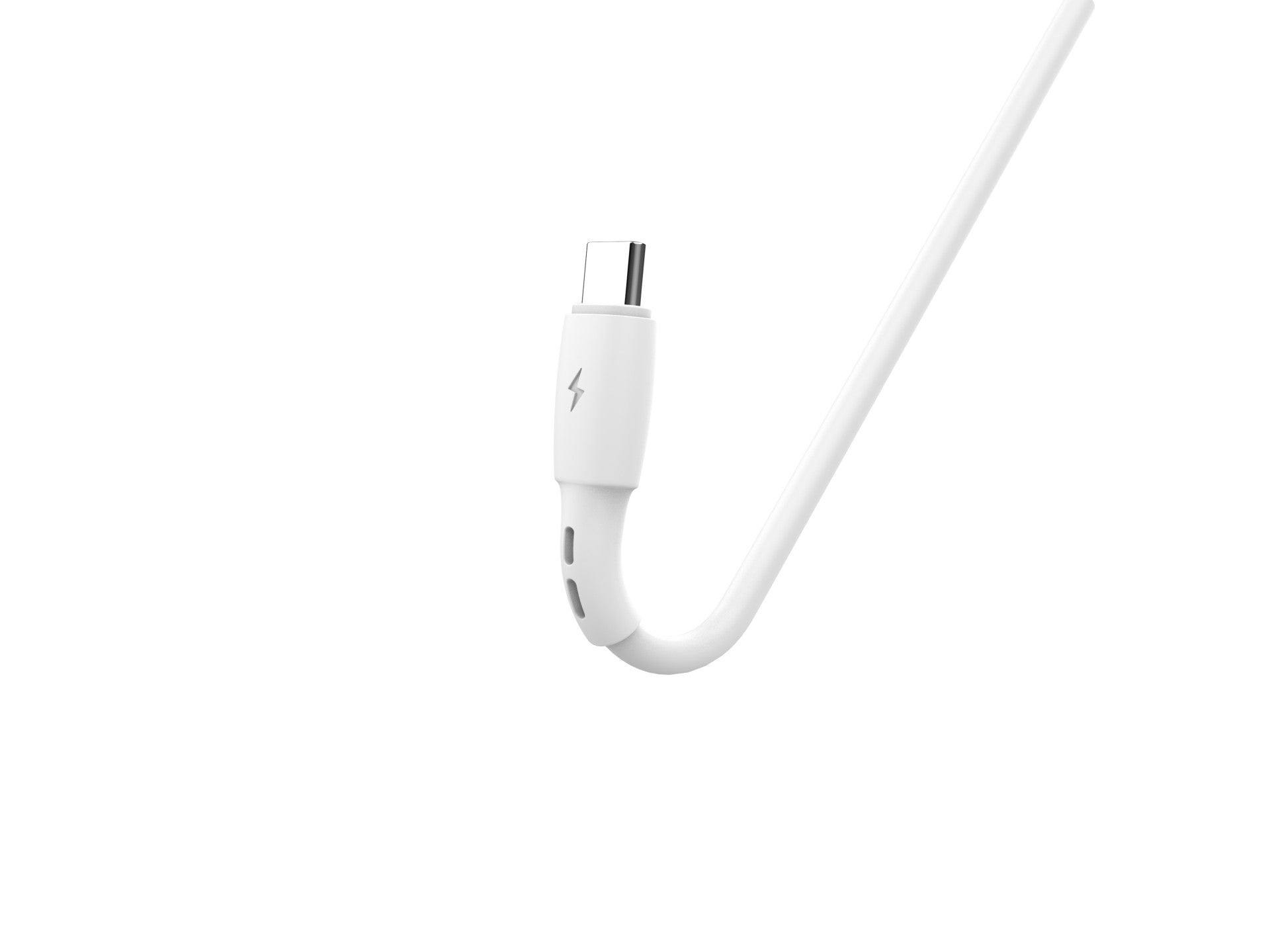 Techancy Cabo De Dados USB C to USB C Branco TB1778, Carregamento